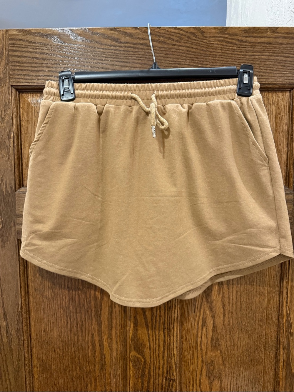 Women’s Drawstring Casual Skort - Camel
